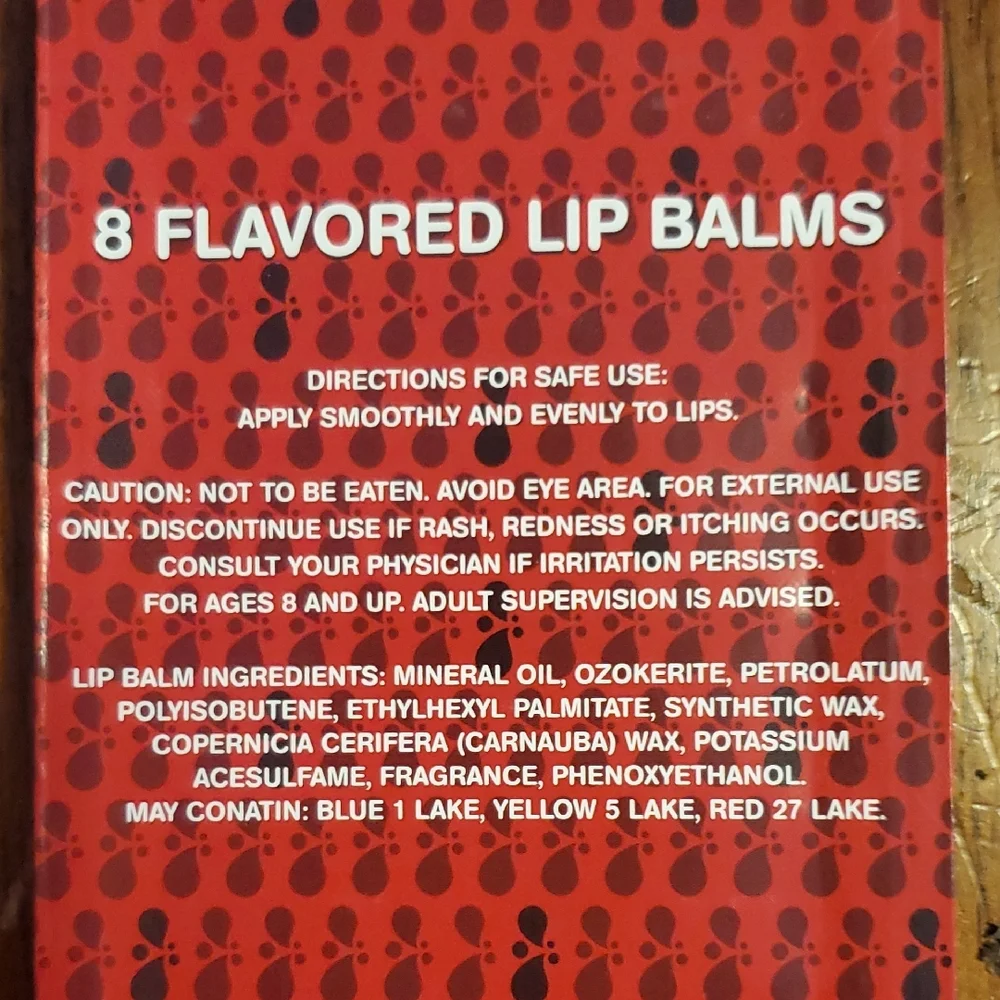 Dr Pepper & 7UP Flavored Lip Balm Set - Red, Green, Orange